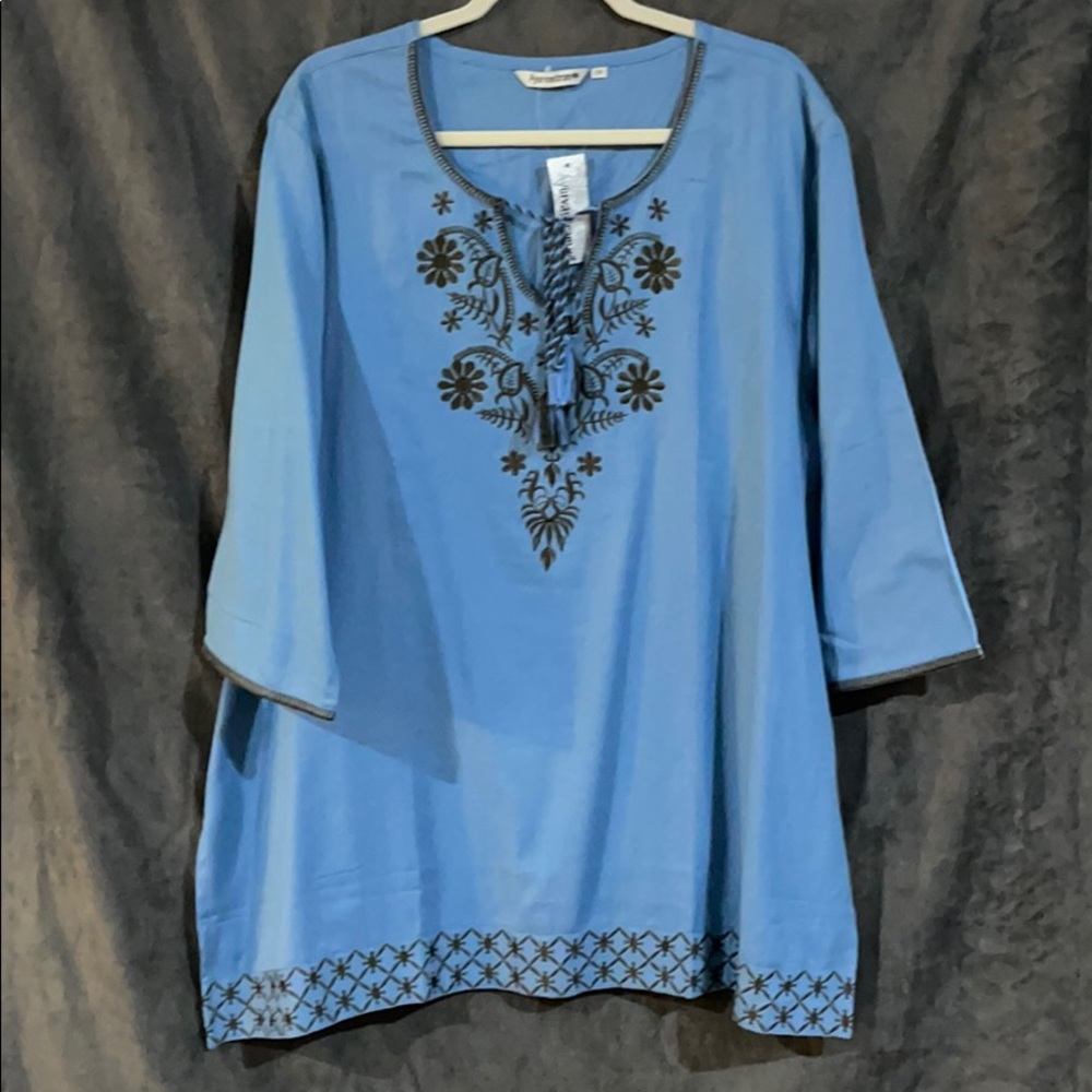 Flowy top plus size